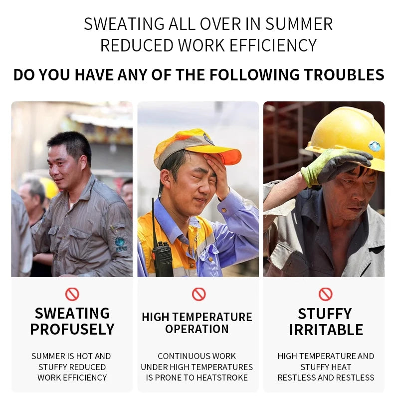 Cooling Fan Vest – Air-Conditioned Jacket for Outdoor Work, Hiking, and Summer Sports