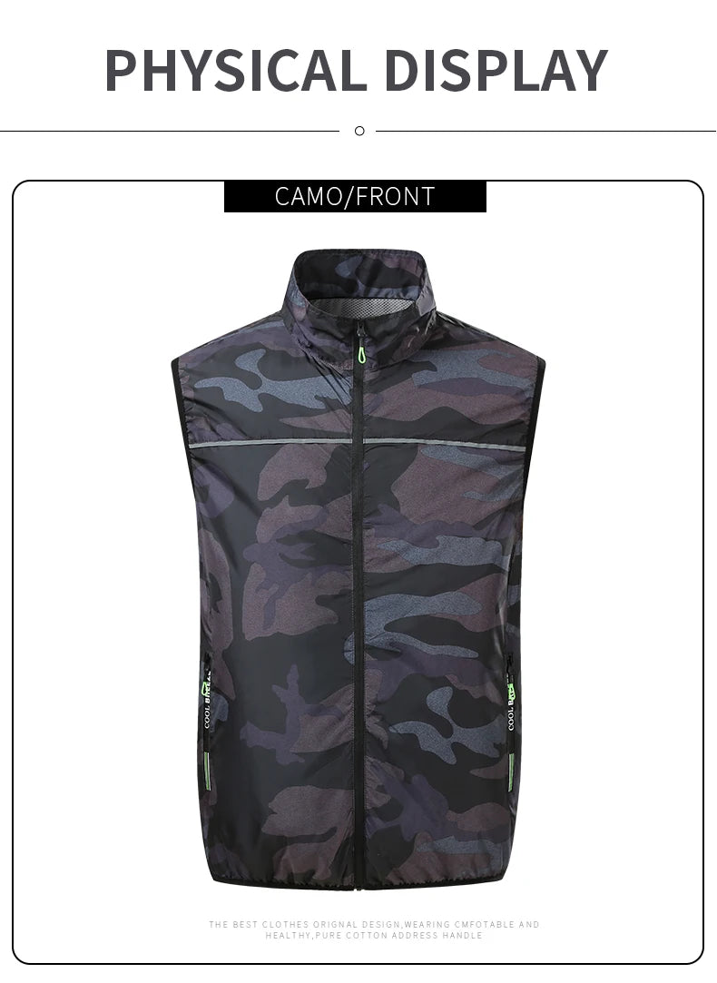Cooling Fan Vest – Air-Conditioned Jacket for Outdoor Work, Hiking, and Summer Sports