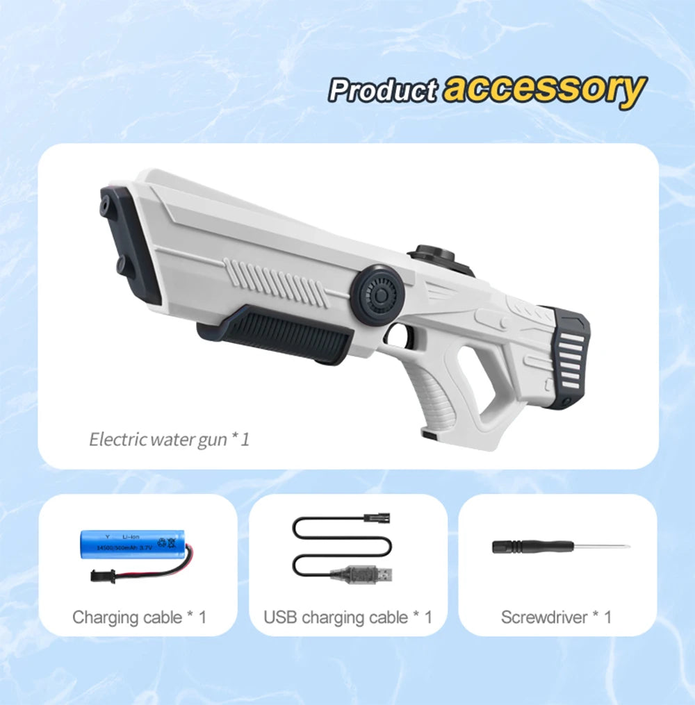 Electric Automatic Water Gun Toy for Kids & Adults