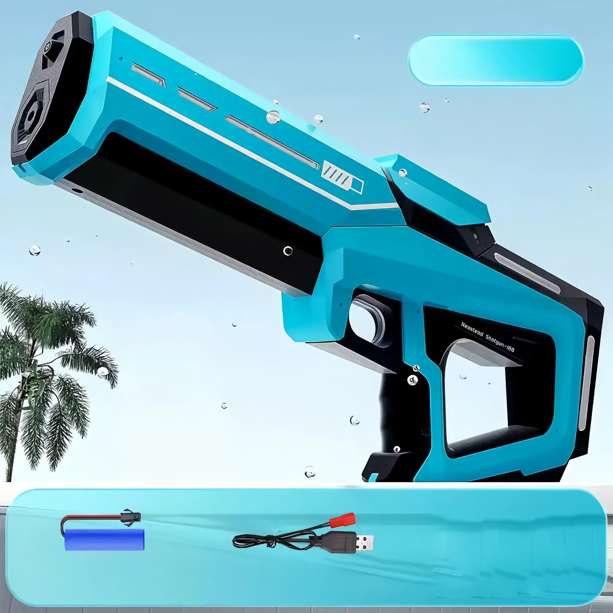 Electric Automatic Water Gun Toy for Kids & Adults