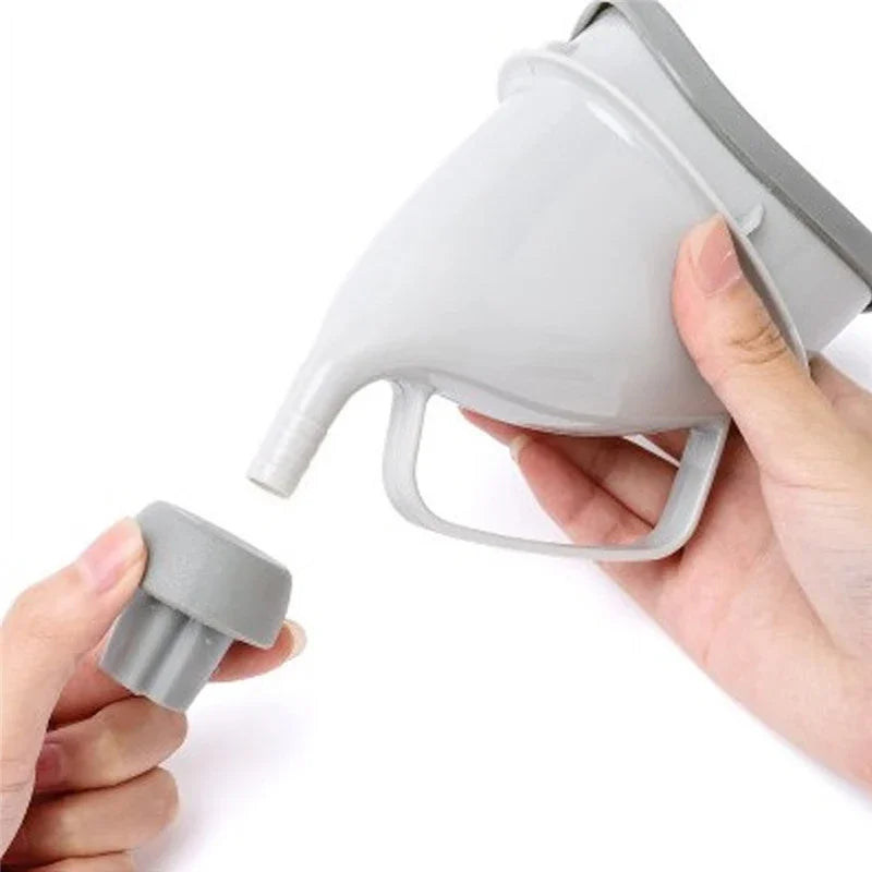 Portable Travel Urinal – Unisex Outdoor Camping Toilet Aid Funnel