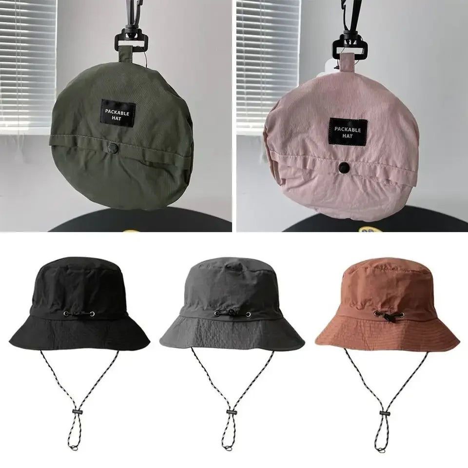 Waterproof UV Protection Bucket Hat – Outdoor Hiking & Camping Cap