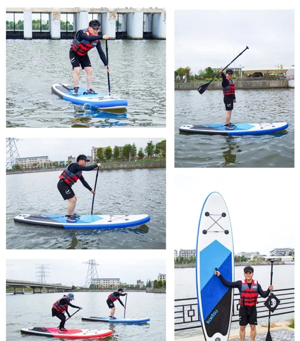 Inflatable Stand Up Paddle Board SUP Set – Kayak & Surf Accessories