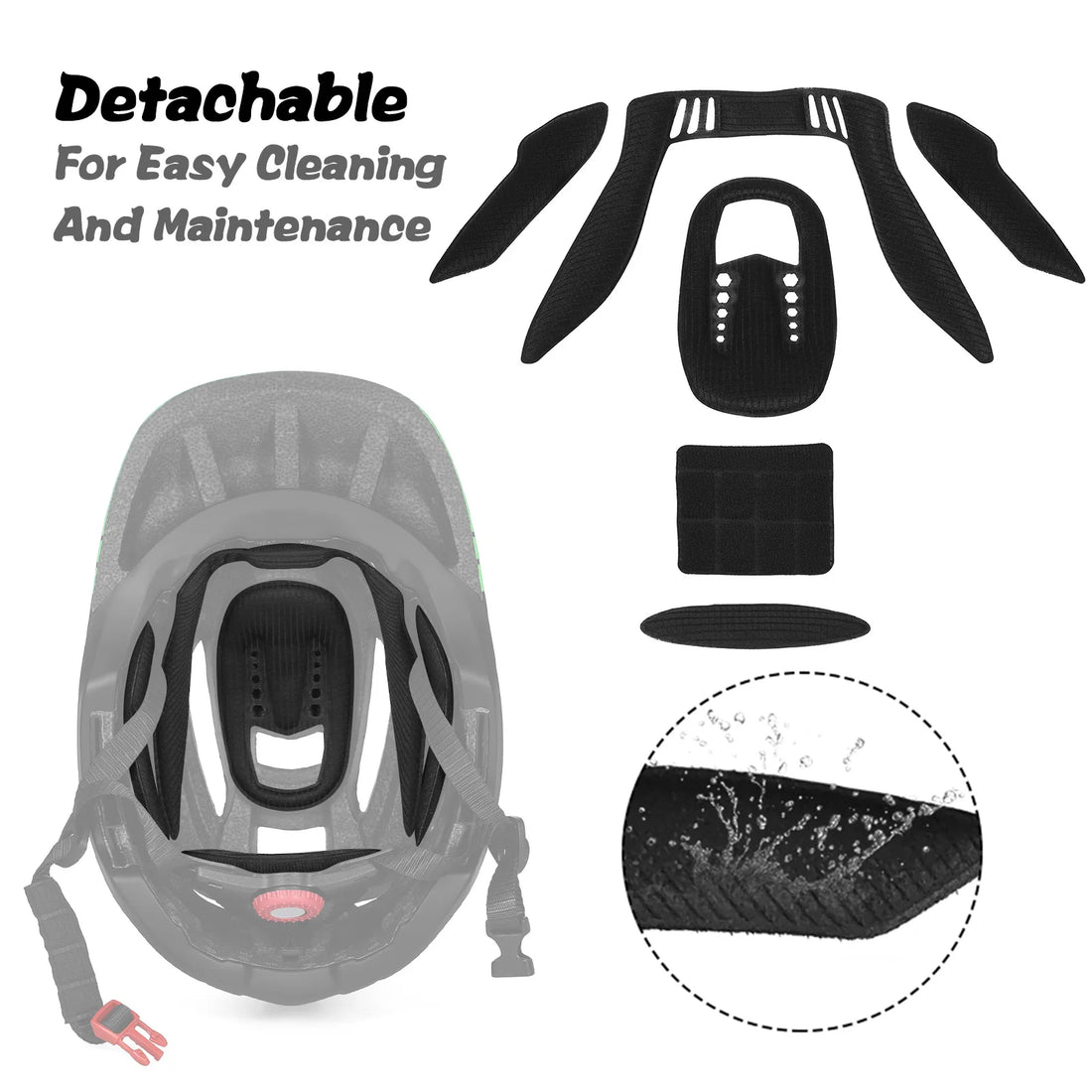 Kids Detachable Full-Face Helmet – Cycling, Skateboarding & Skating Safety Gear