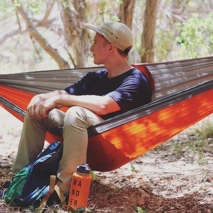 Double-Person Outdoor Camping Hammock – Anti-Rollover Nylon