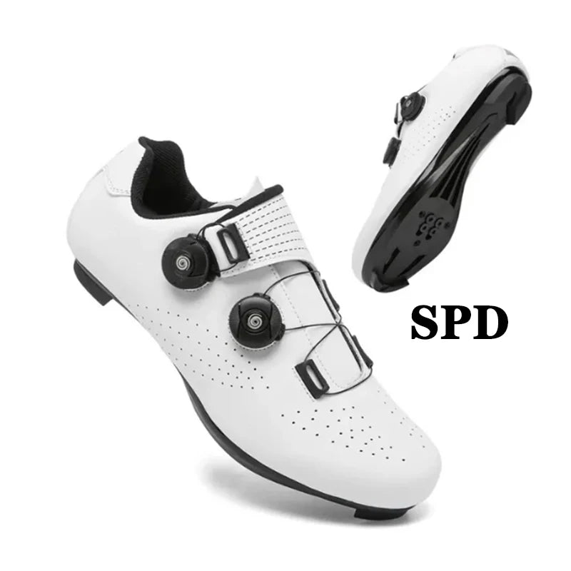 Men’s MTB Cycling Shoes – Road Bike Sneakers SPD Compatible Sport Footwear