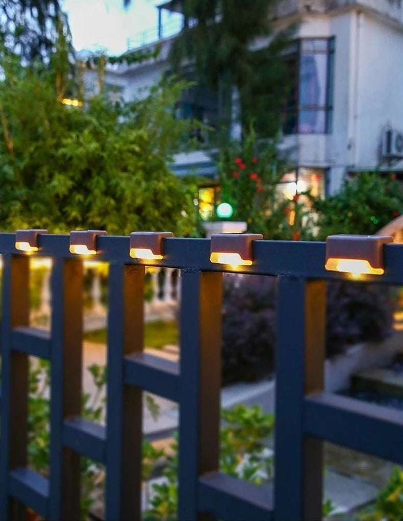 Waterproof Solar LED Step & Deck Lights – 1/4/8/12pcs