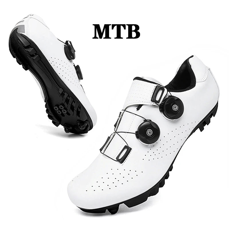 Men’s MTB Cycling Shoes – Road Bike Sneakers SPD Compatible Sport Footwear