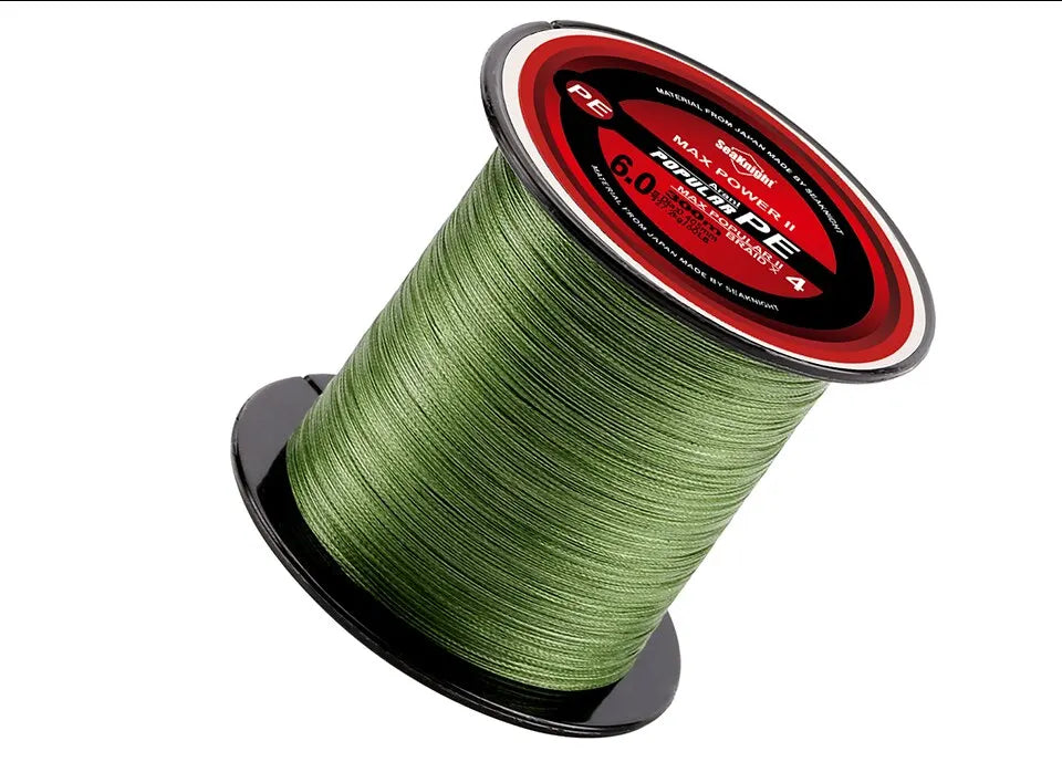 SeaKnight TriPoseidon PE Braided Fishing Line – 4 Strands, 300M, 15–30lb