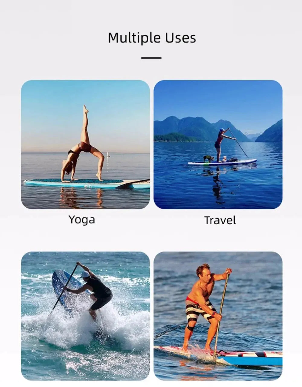 Inflatable Stand Up Paddle Board SUP Set – Kayak & Surf Accessories