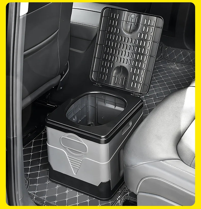 Portable Folding Camping Toilet – Travel Car Emergency Outdoor Toilet