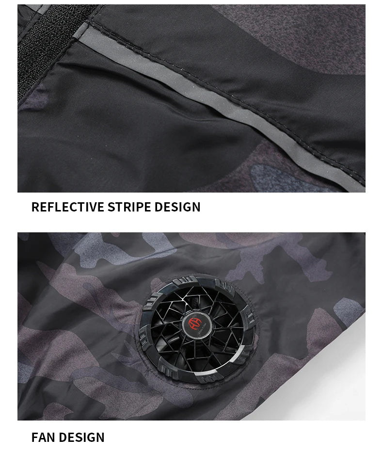 Cooling Fan Vest – Air-Conditioned Jacket for Outdoor Work, Hiking, and Summer Sports