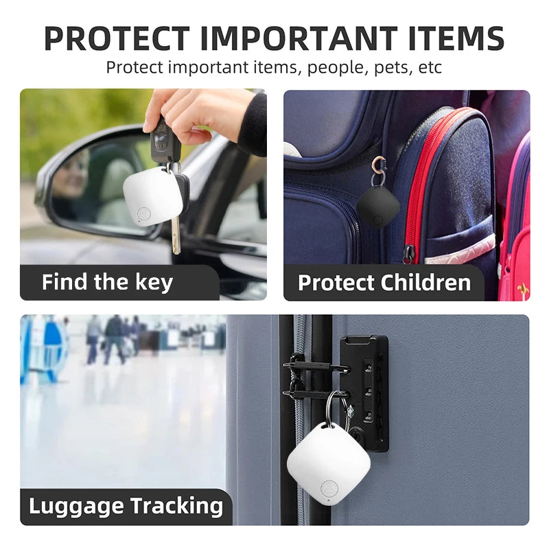 Mini Bluetooth GPS Tracker for Kids, Bags & Wallets