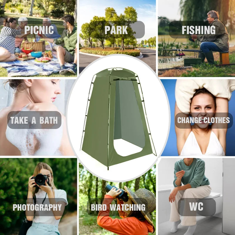 Westtune Portable Privacy Shower & Changing Tent – Waterproof Shelter