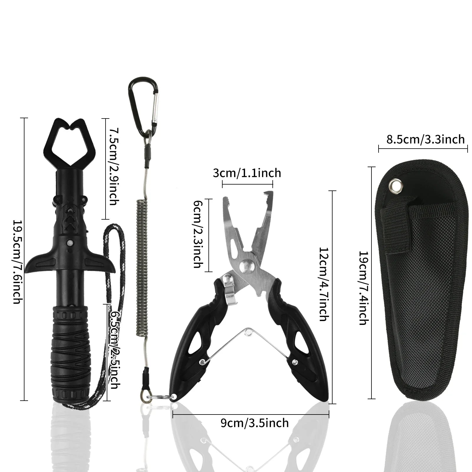 Telescopic Fishing Landing Net – 55cm to 190cm Foldable Floating Net