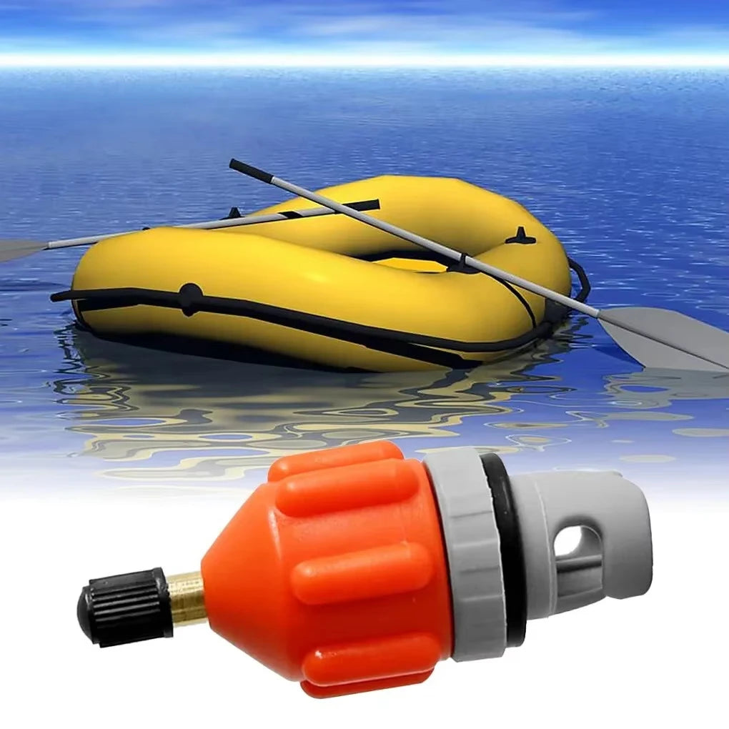 DIZETION Air Valve Adaptor – Dustproof, Wear-Resistant Inflatable Pump Adapter for Kayak & Boat