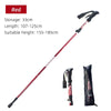 5-Section Foldable Trekking Pole – Portable Telescopic Hiking Stick