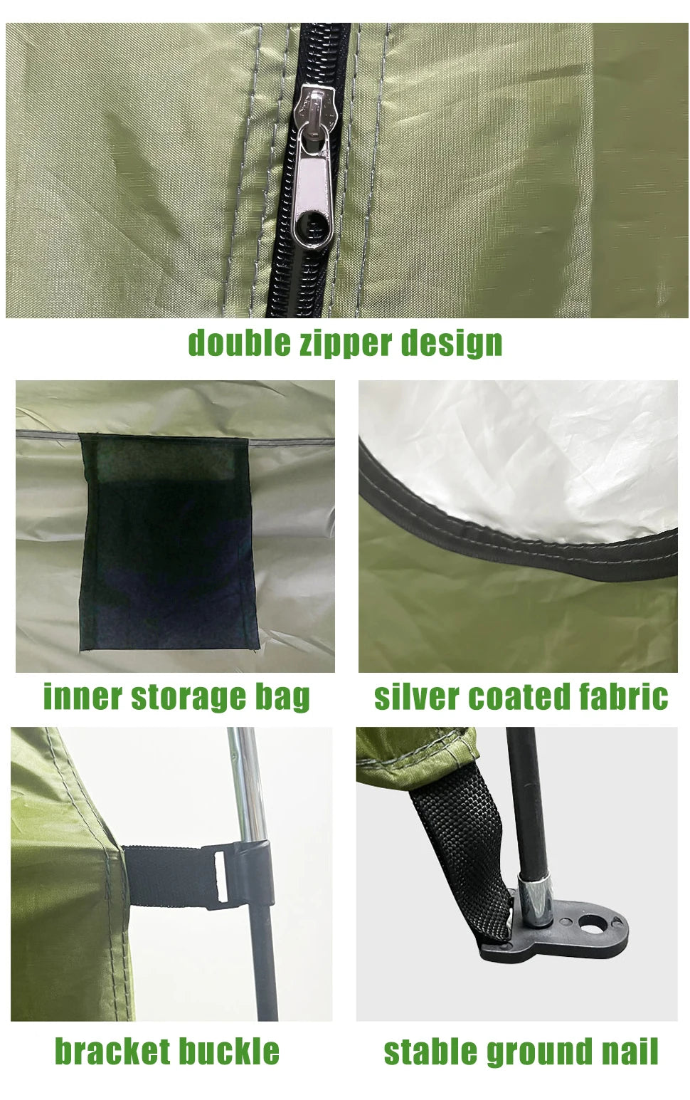 Westtune Portable Privacy Shower & Changing Tent – Waterproof Shelter