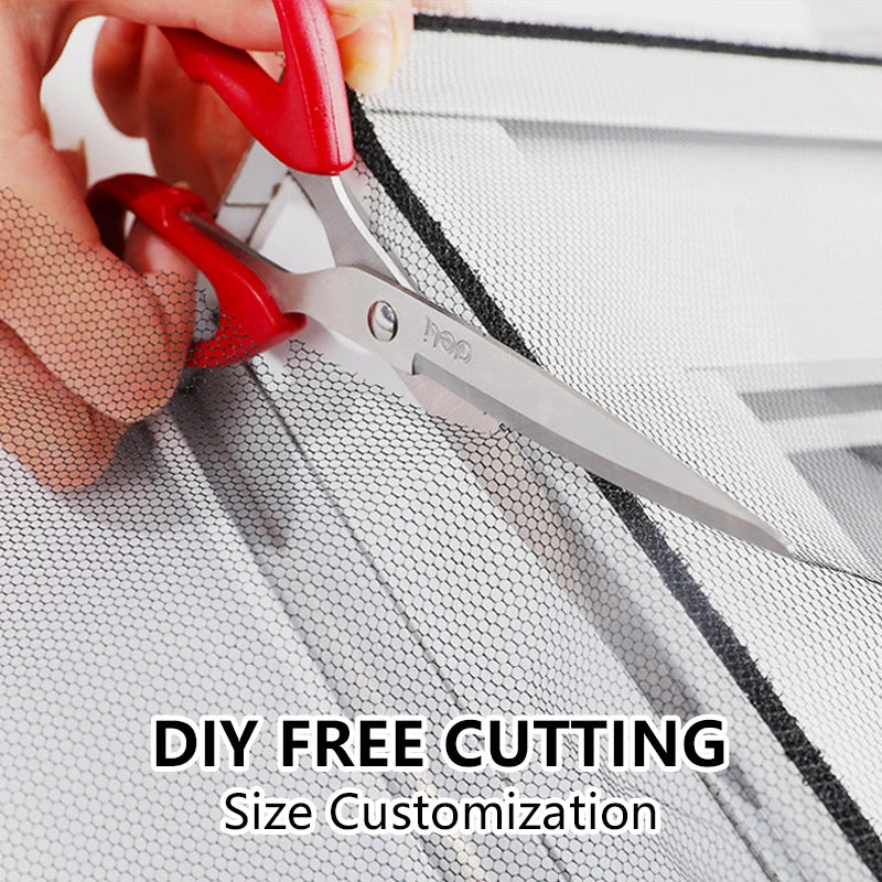 Self-Adhesive Window Mosquito Net – DIY Anti-Insect Mesh Screen