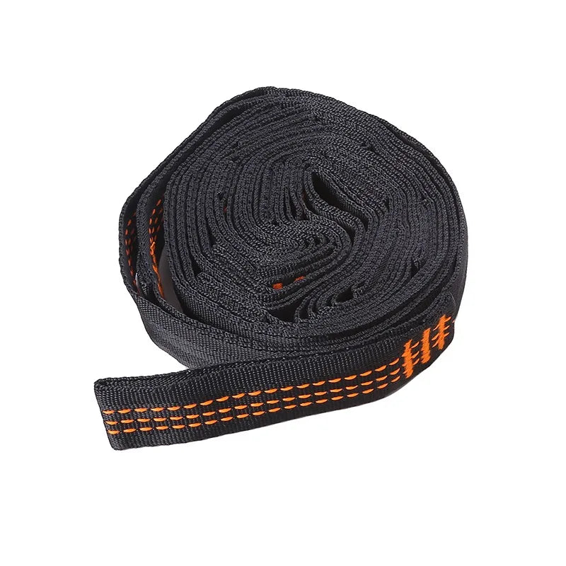 2PCS Hammock Straps – 600lbs Heavy-Duty Polyester Suspension Belts with 5 Rings