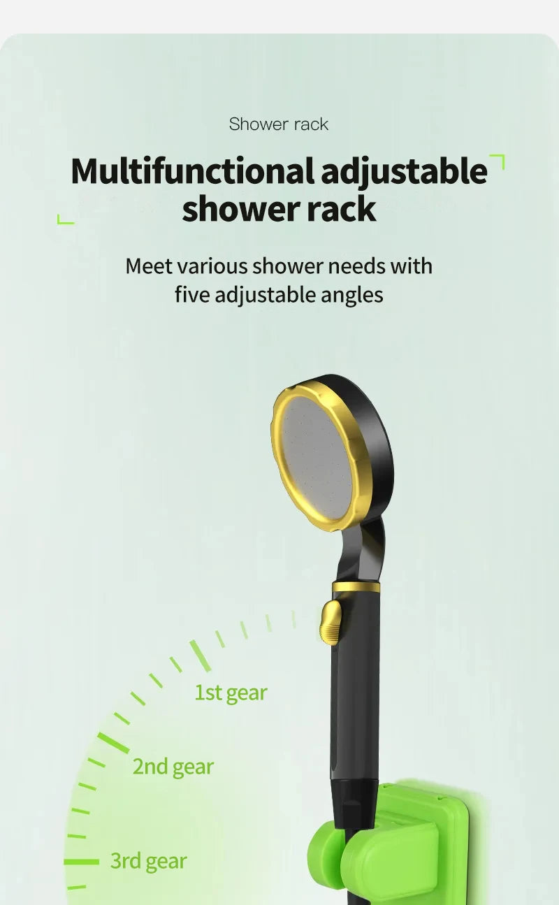 Portable Camping Shower Pump Kit with Digital Display