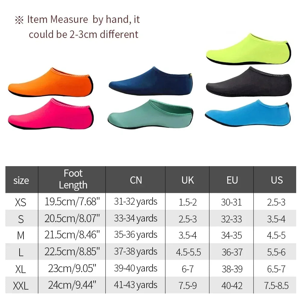 Unisex Non-Slip Water Shoes for Beach & Swimming
