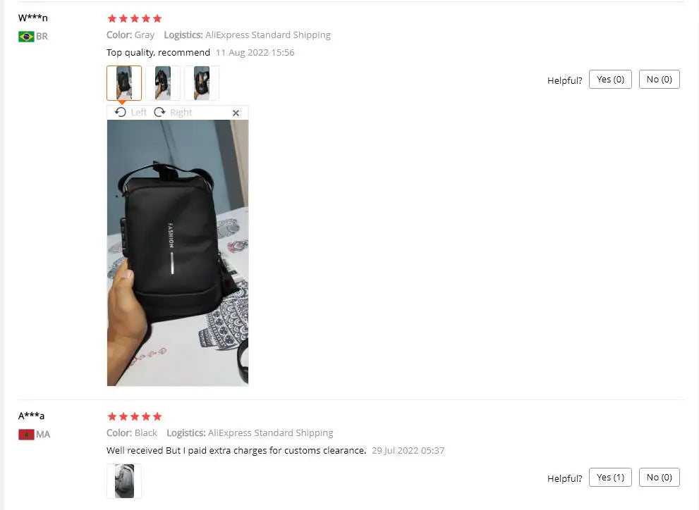 Men’s Crossbody Sling Bag – Multifunction Chest Pack with USB Charging & Anti-Theft Design