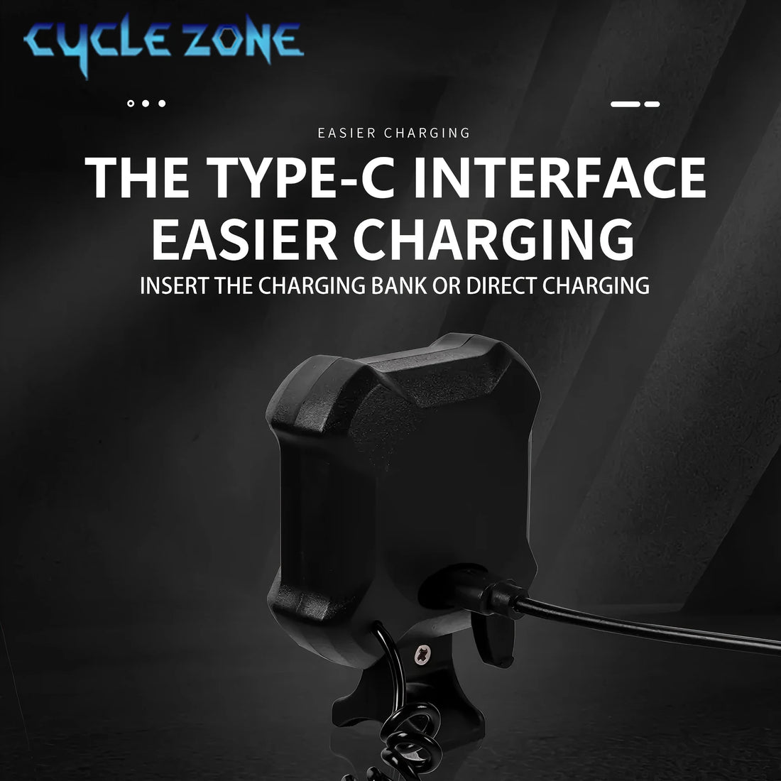 Rechargeable Bike Bell – Loud Electronic Horn with Handlebar Light