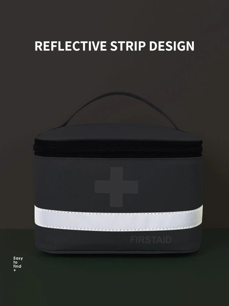Portable Fabric Medical Bag – Travel & Home Medicine Storage Box