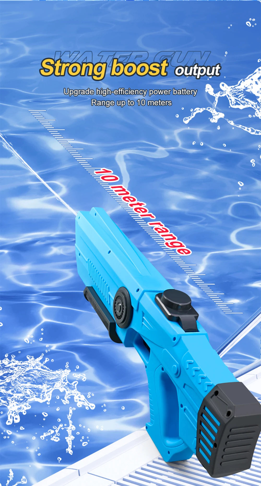 Electric Automatic Water Gun Toy for Kids & Adults