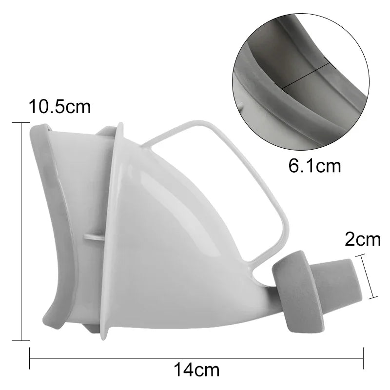 Portable Travel Urinal – Unisex Outdoor Camping Toilet Aid Funnel