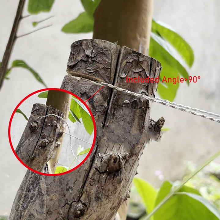 Portable Wire Saw – Stainless Steel Survival Hand Rope Saw for Camping & Hiking