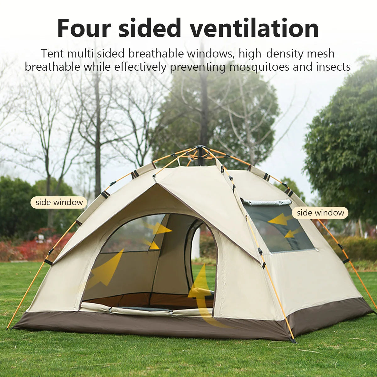 Portable Folding Camping Tent – Waterproof Automatic Easy Setup Shelter