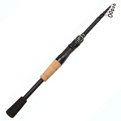 Telescopic Carbon Fishing Rod – 1.5M to 2.4M Spinning/Baitcasting