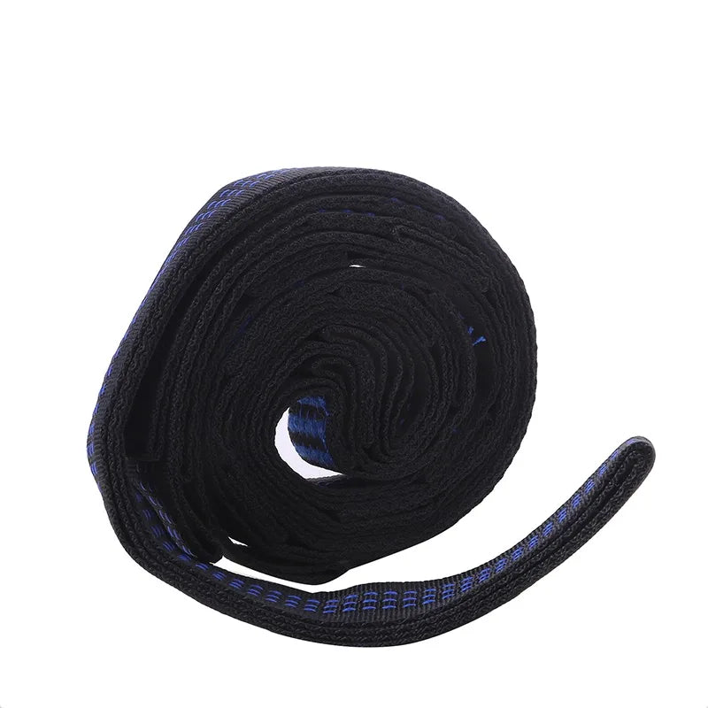 2PCS Hammock Straps – 600lbs Heavy-Duty Polyester Suspension Belts with 5 Rings