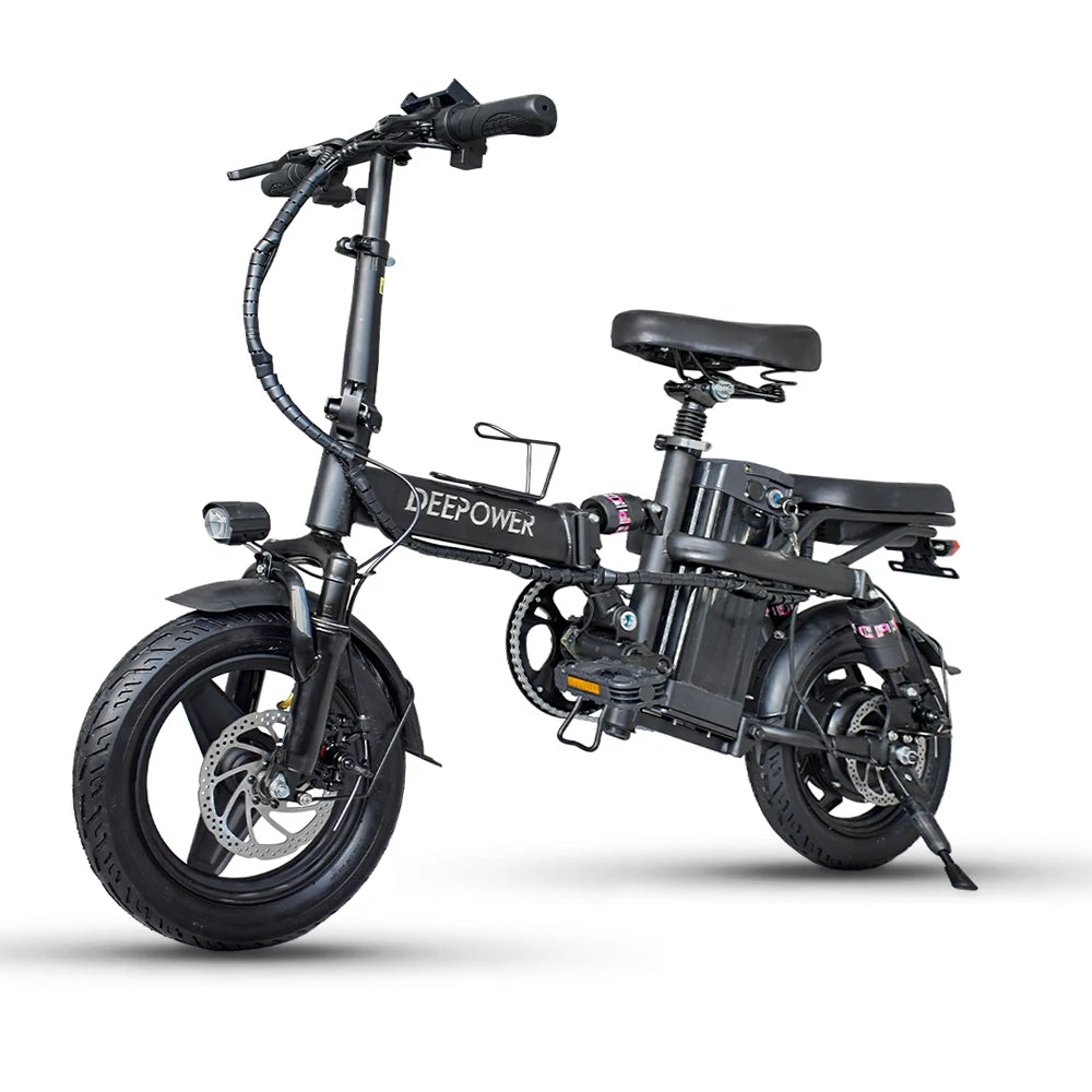 IDOTATA 48V 10Ah Foldable Electric Bike – 400W Motor, Urban Commuter Mini E-Bike