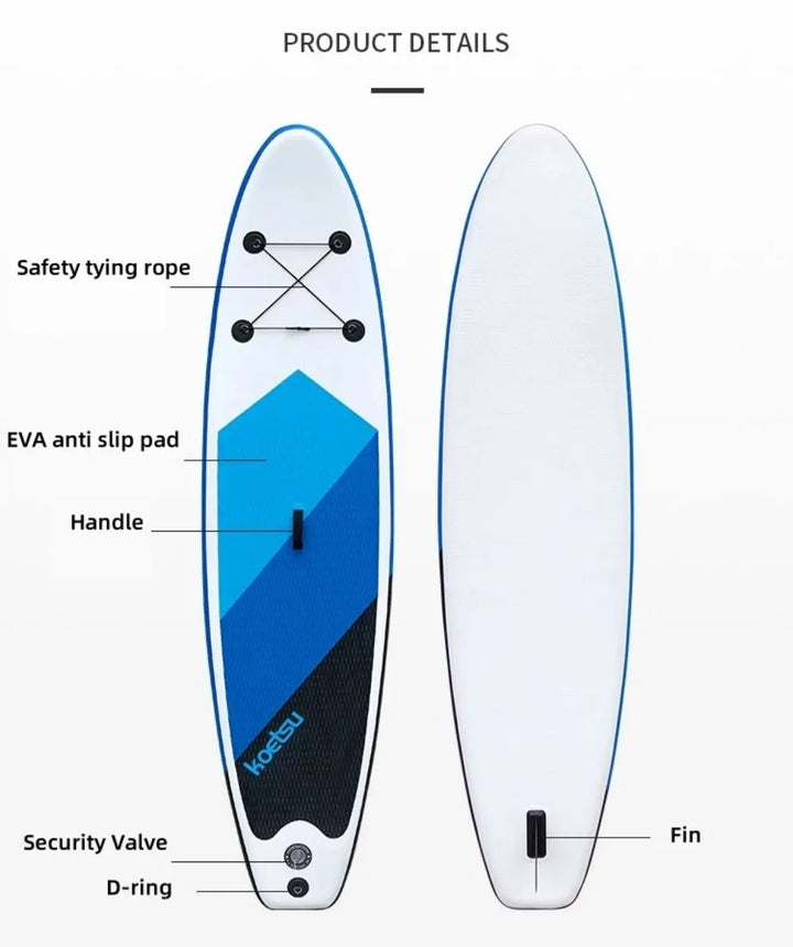 Inflatable Stand Up Paddle Board SUP Set – Kayak & Surf Accessories