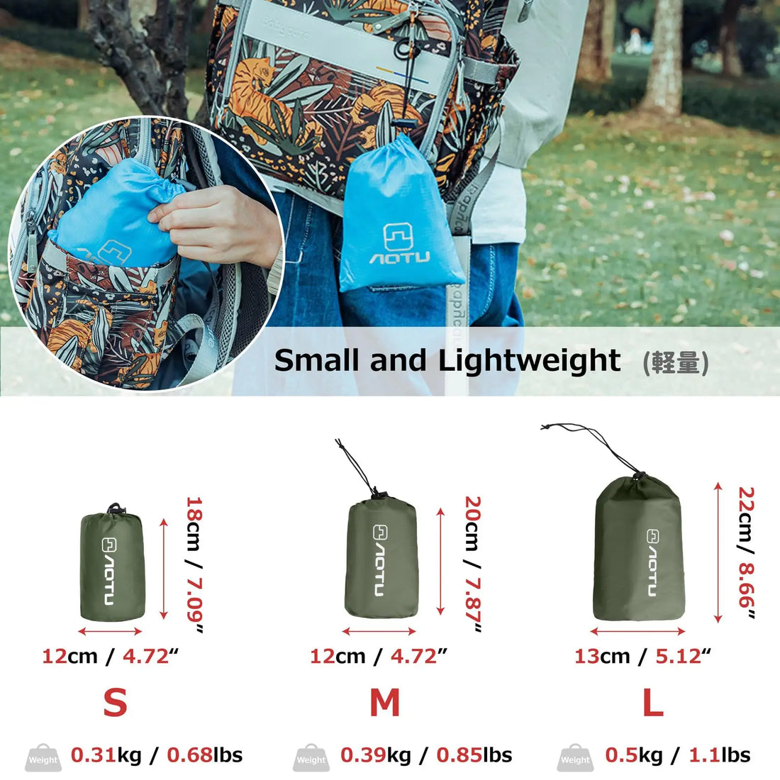 Waterproof Camping Tarp – Tent Rain Fly, Hammock Shelter & Ground Mat