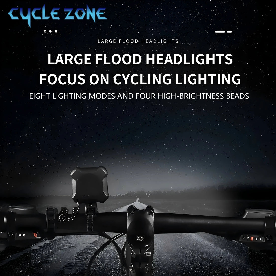 Rechargeable Bike Bell – Loud Electronic Horn with Handlebar Light