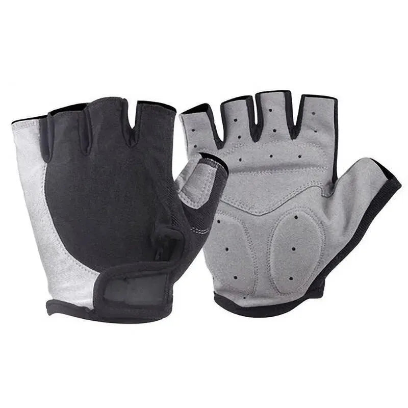 Half Finger Cycling Gloves – Breathable Anti-Slip Shockproof Bike Gloves for Men & Women