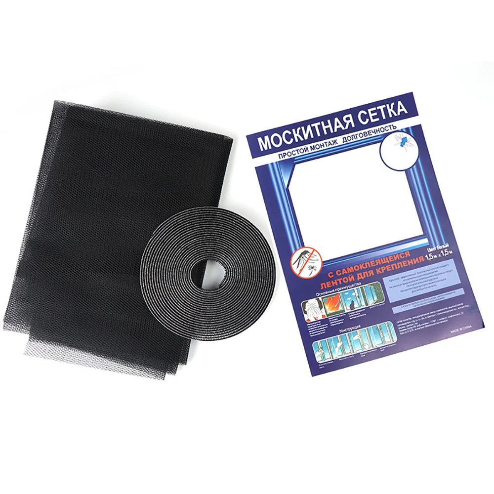 Self-Adhesive Window Mosquito Net – DIY Anti-Insect Mesh Screen
