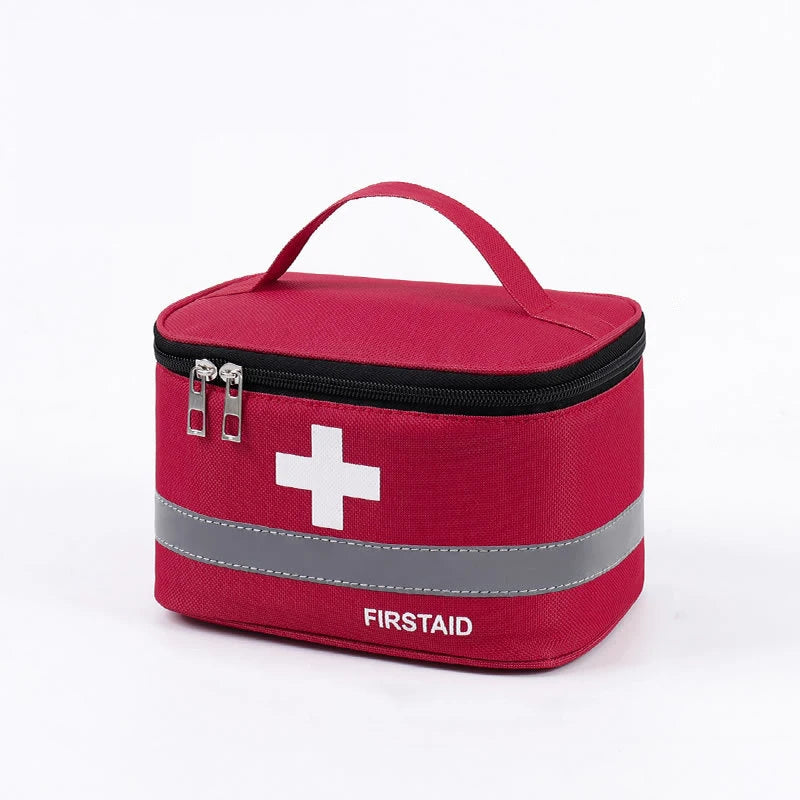 Portable Fabric Medical Bag – Travel & Home Medicine Storage Box