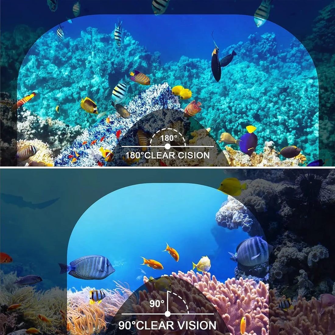 Full Face Snorkel Mask – Anti-Fog Diving Mask for Adults