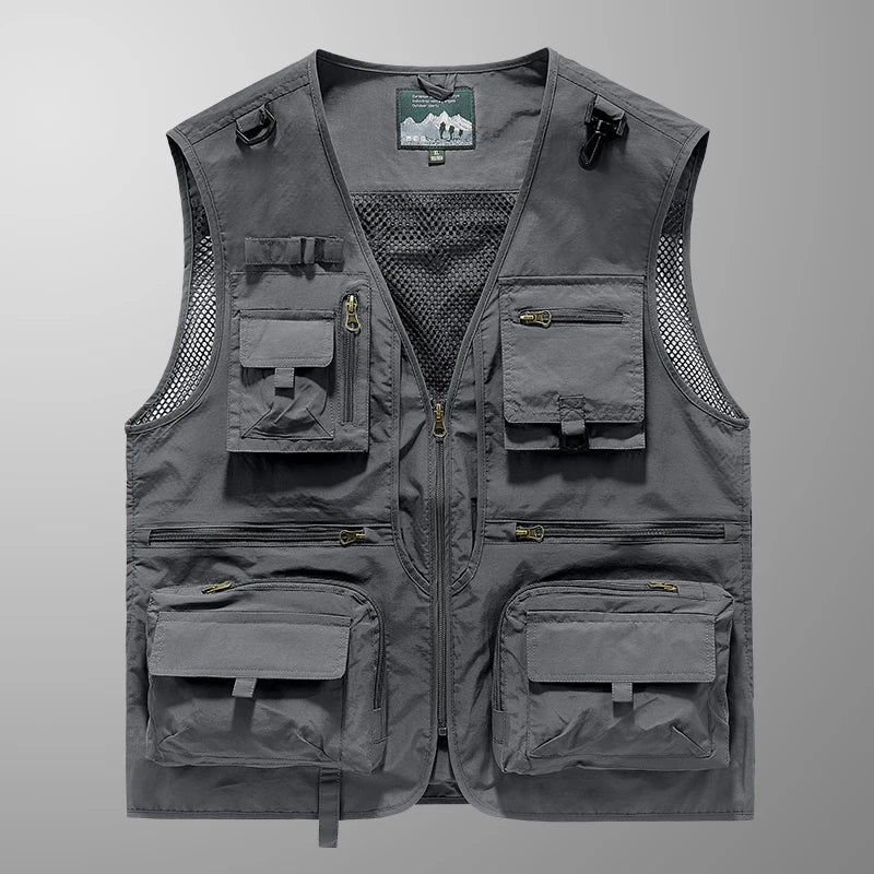 2024 Men's Fashion Vest – Spring, Summer & Autumn Versatile Streetwear