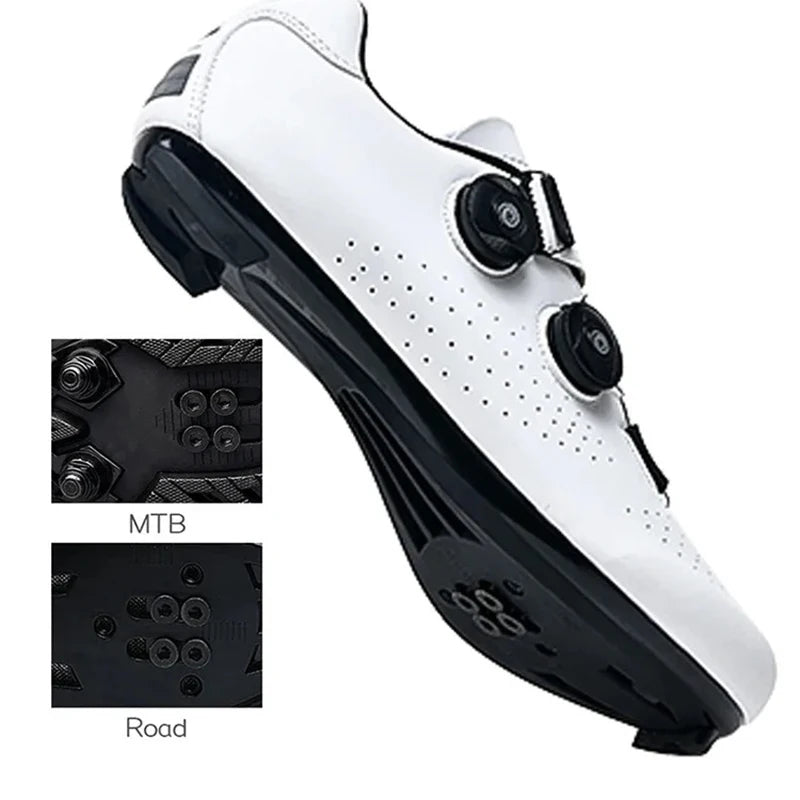 Men’s MTB Cycling Shoes – Road Bike Sneakers SPD Compatible Sport Footwear