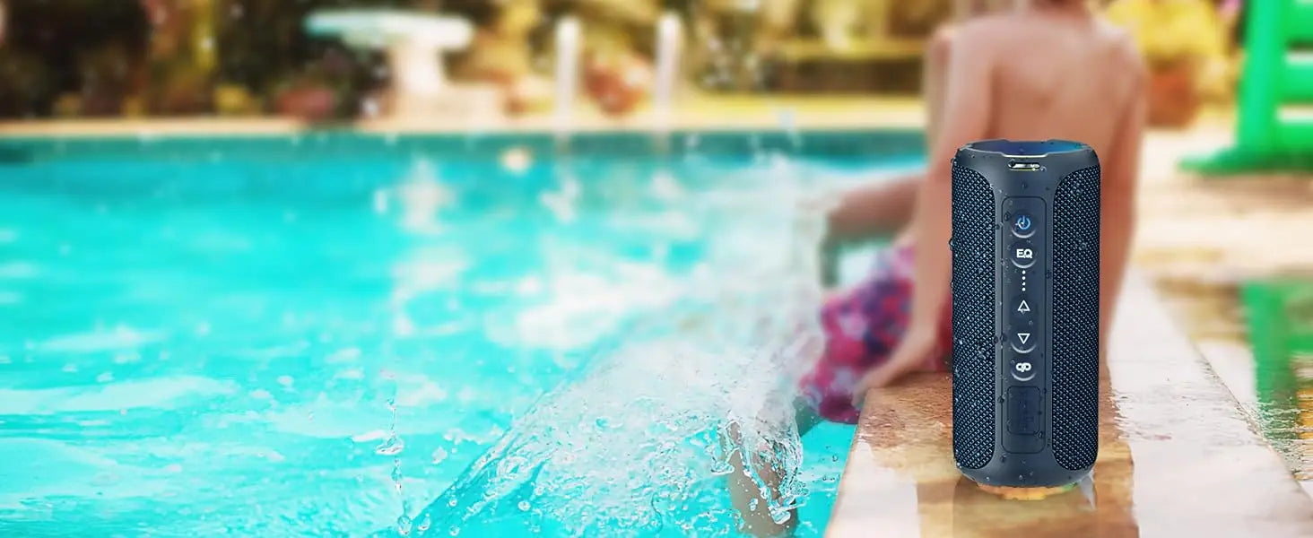 Ortizan X8 Pro Waterproof Bluetooth Speaker – Bass Boost & Dual Pairing