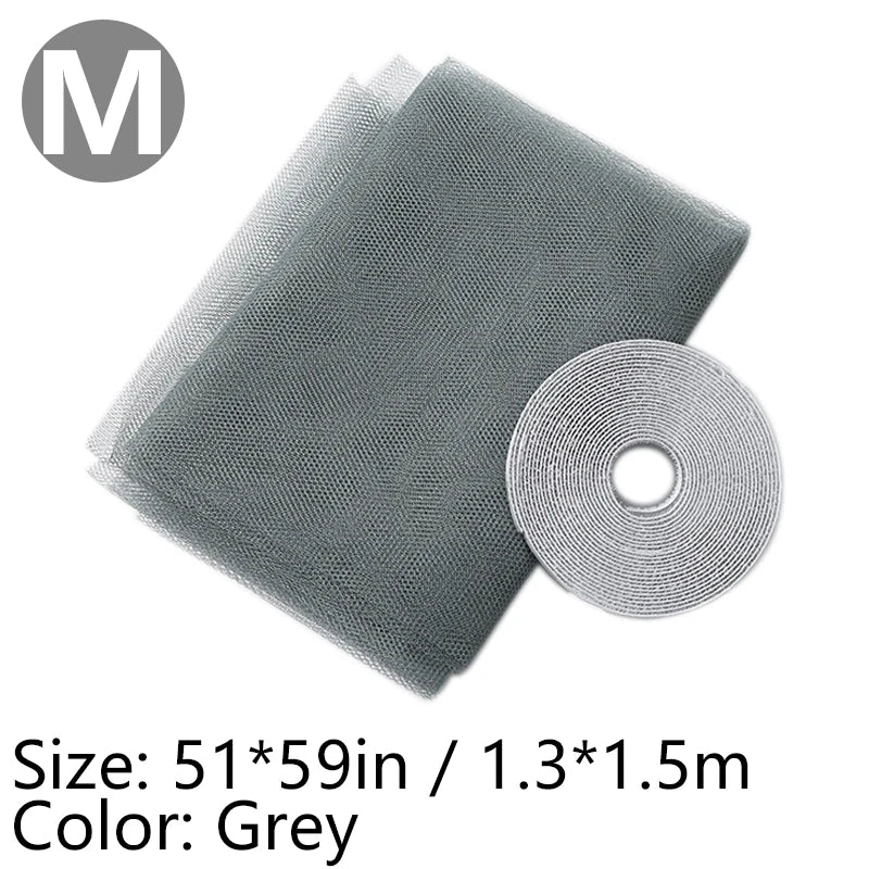 Self-Adhesive Window Mosquito Net – DIY Anti-Insect Mesh Screen