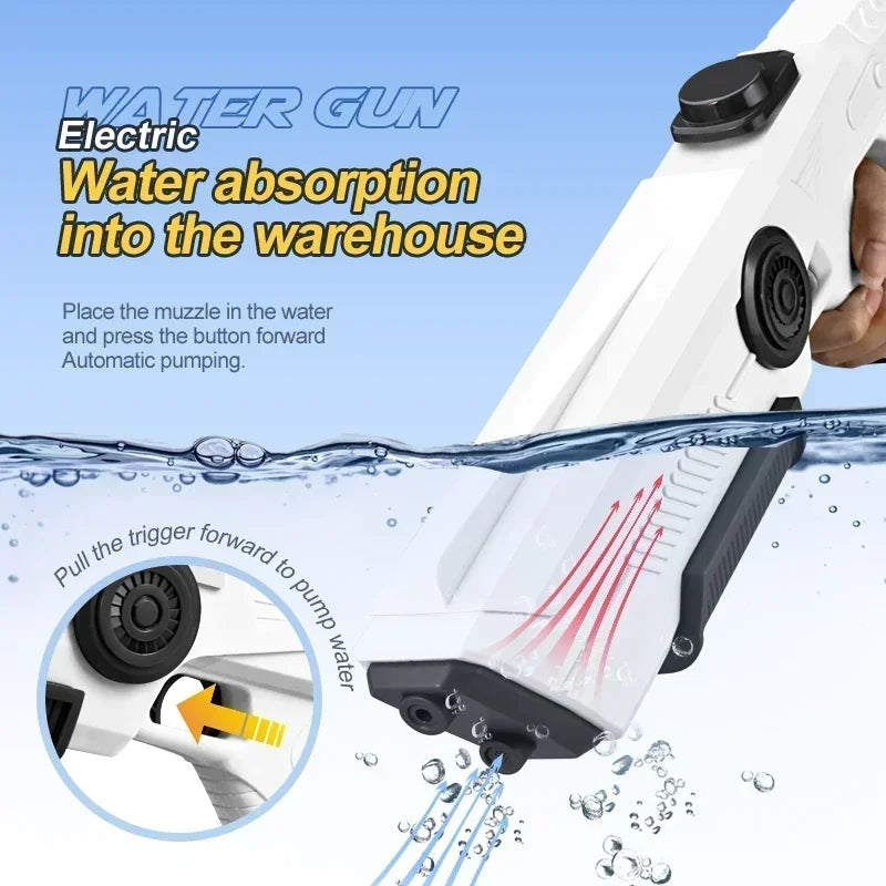Electric Automatic Water Gun Toy for Kids & Adults