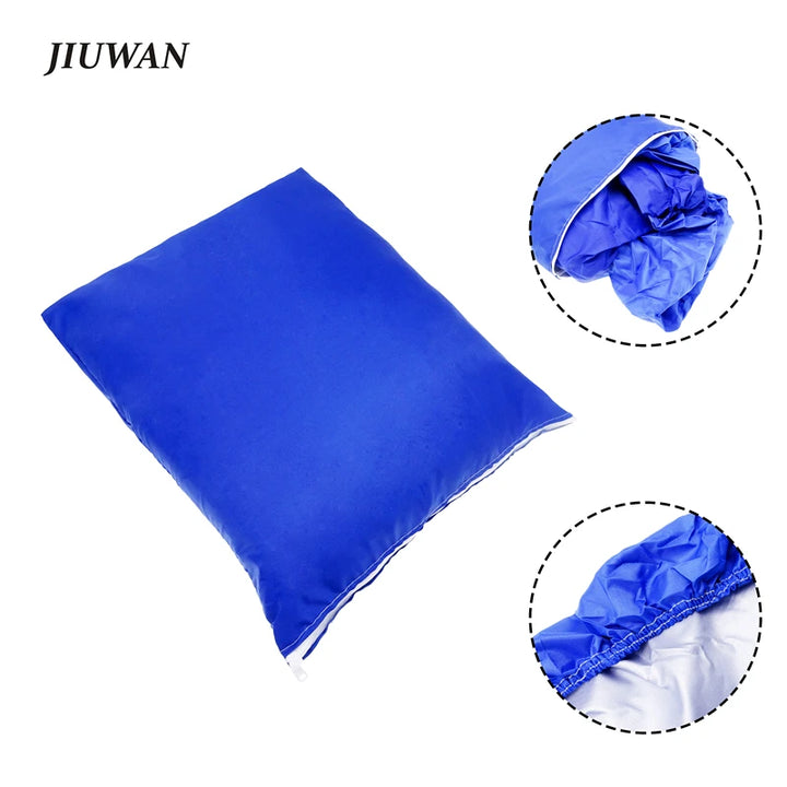 Heavy Duty Waterproof Boat Cover – UV & Sunproof Mooring Cover (11–22ft V-Hull)