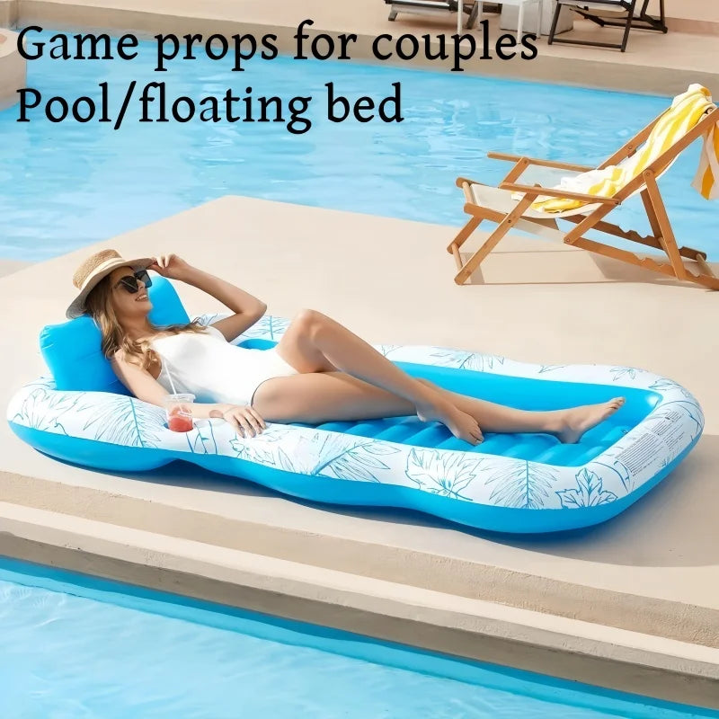 Extra Large Double Inflatable Pool Float – 214x145cm
